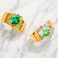 Bague ajustable ELIZIO en acier inoxydable "Rouge Amour" - NOAKIS