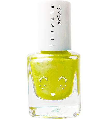VERNIS À L'EAU NEON JAUNE FLUO * PARFUM ANANAS - INUWET