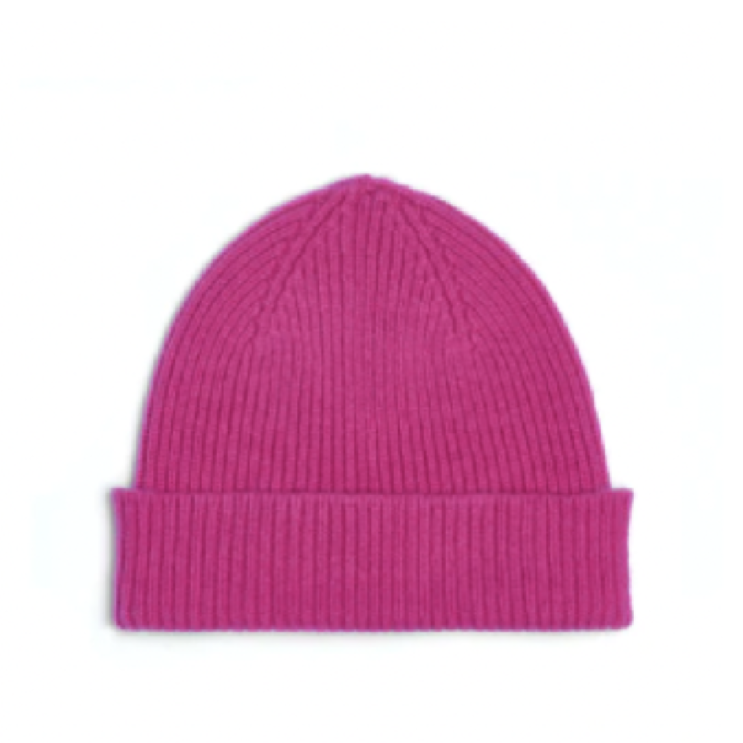 Bonnet en laine Fuchsia Adultes - Mackie