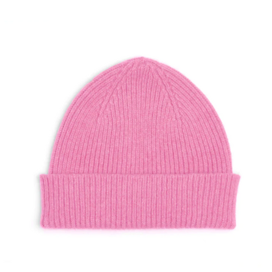 Bonnet en laine Rose clair Enfants - Mackie