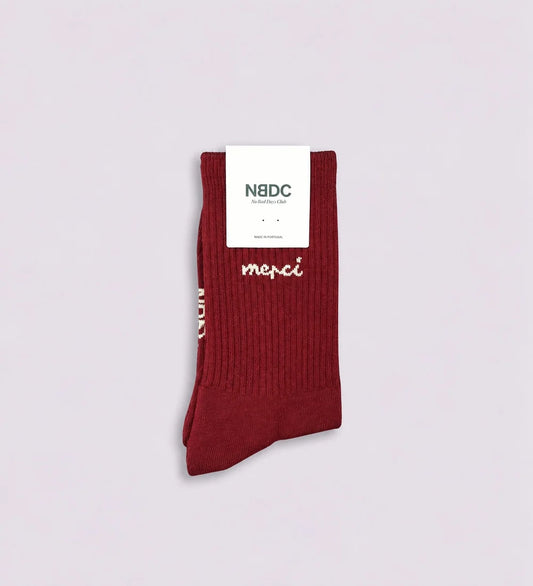 Chaussettes "Merci" - NBDC