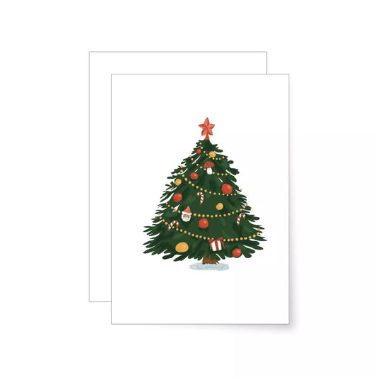Carte pliée Christmas Tree - Miao Papeterie