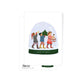 Carte postale Enfants de Noël - Miao Papeterie