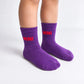 Chaussettes "Mini" Violette - NBDC