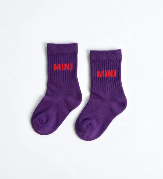 Chaussettes "Mini" Violette - NBDC