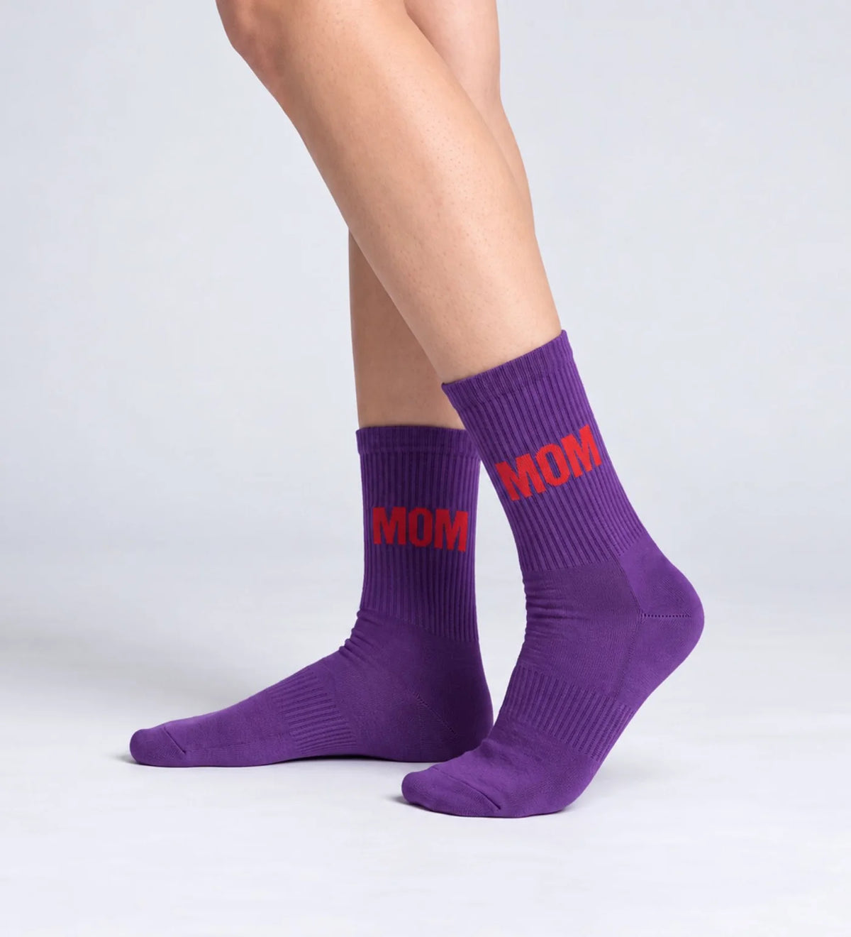 Chaussettes "Mom" lilas - NBDC