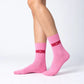 Chaussettes "Mom" rose - NBDC