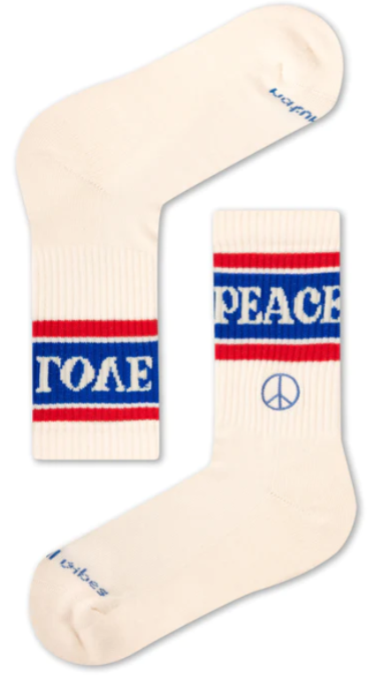 Chaussettes Peace - Natural vibes