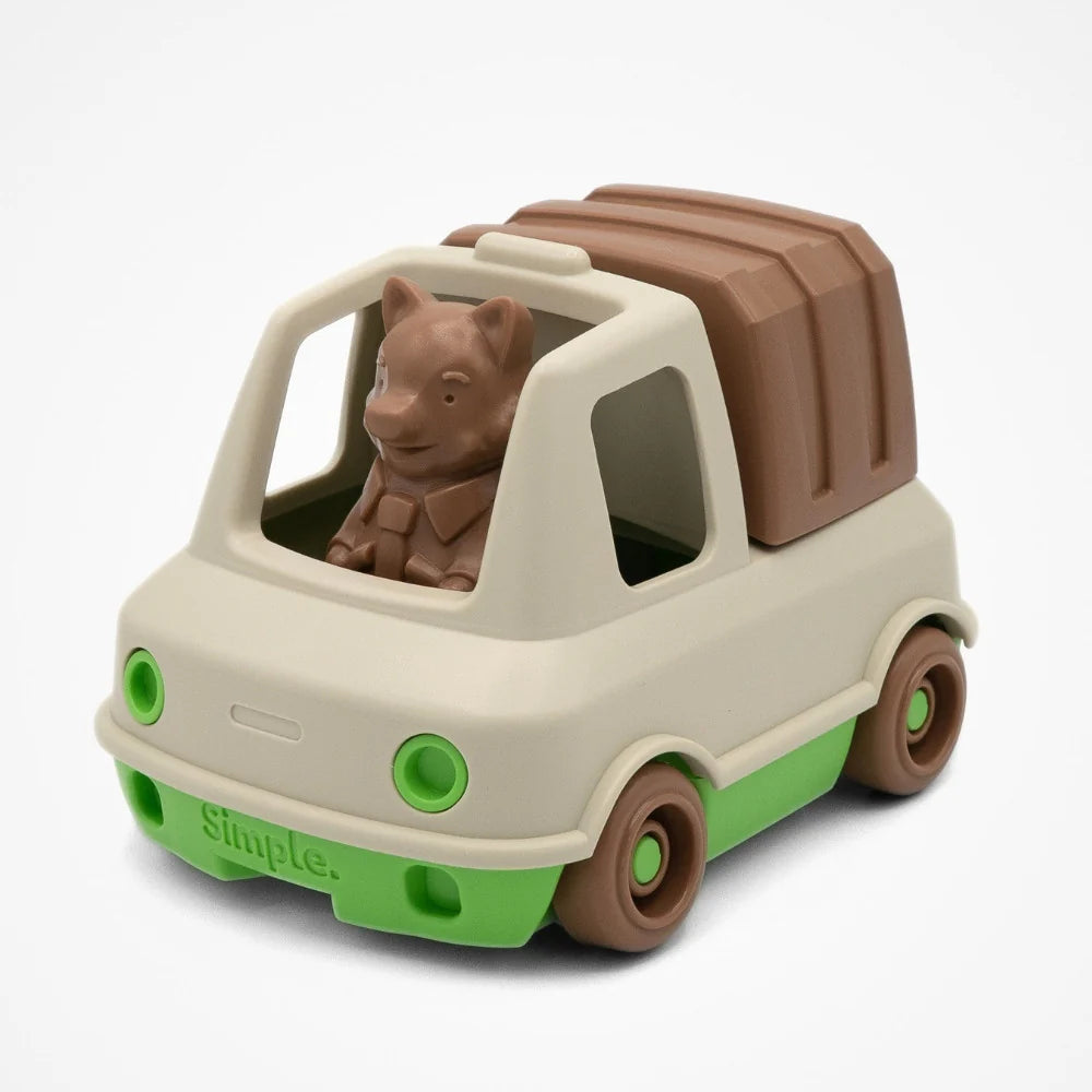Le Camion Poubelle de Petit Renard - Le Jouet Simple