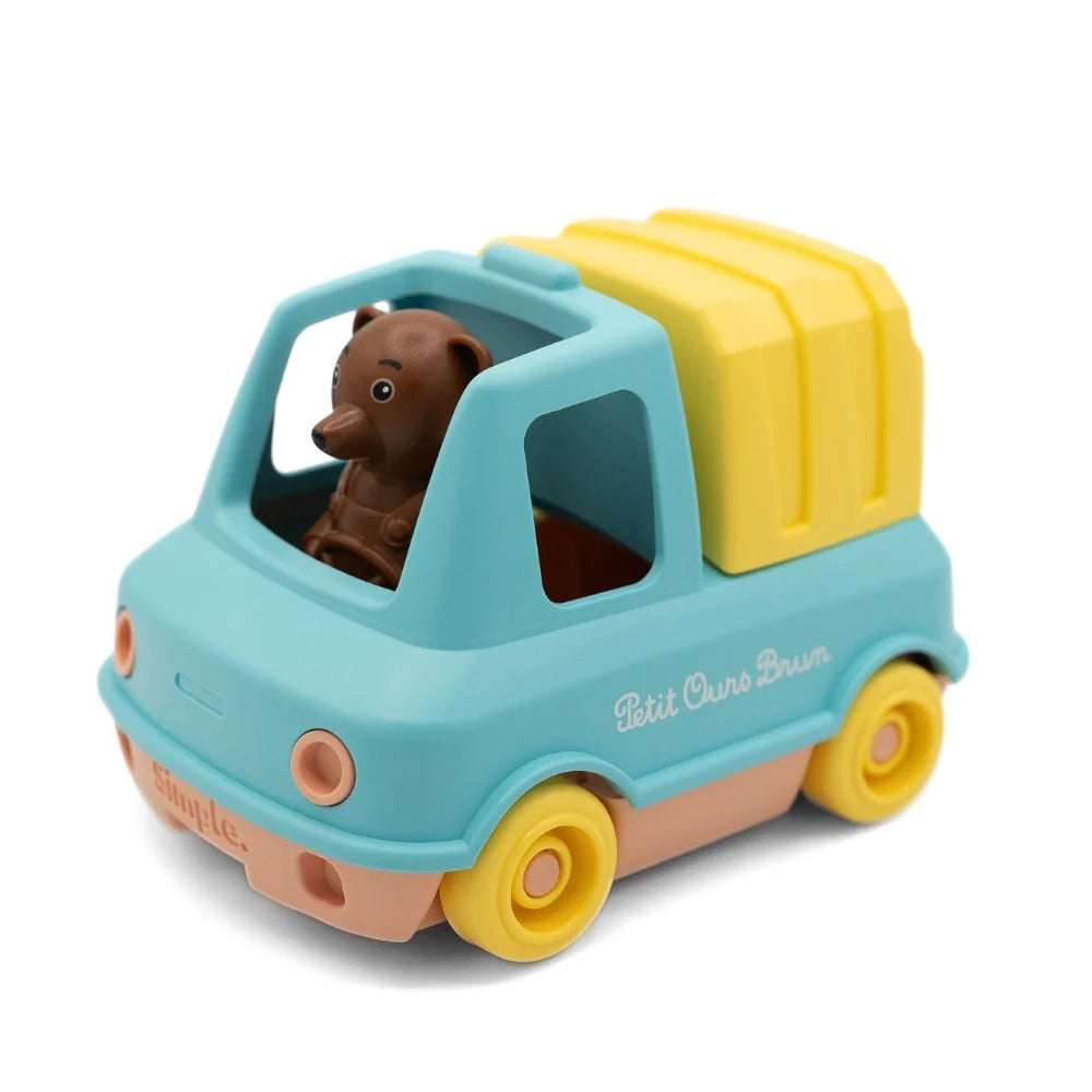 Le Camion Poubelle de Petit Ours Brun - Le Jouet Simple