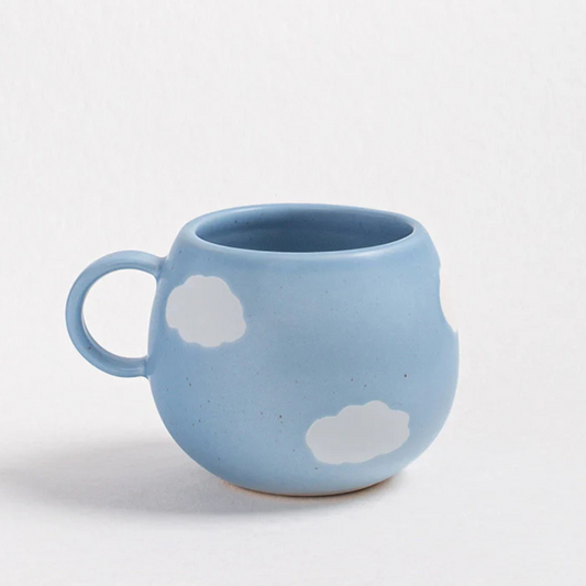 Tasse nuage bleue 90ml - Eggbackhome