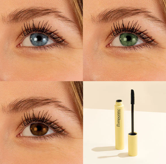 Mascara naturel booster de cils Noir - Pomponne