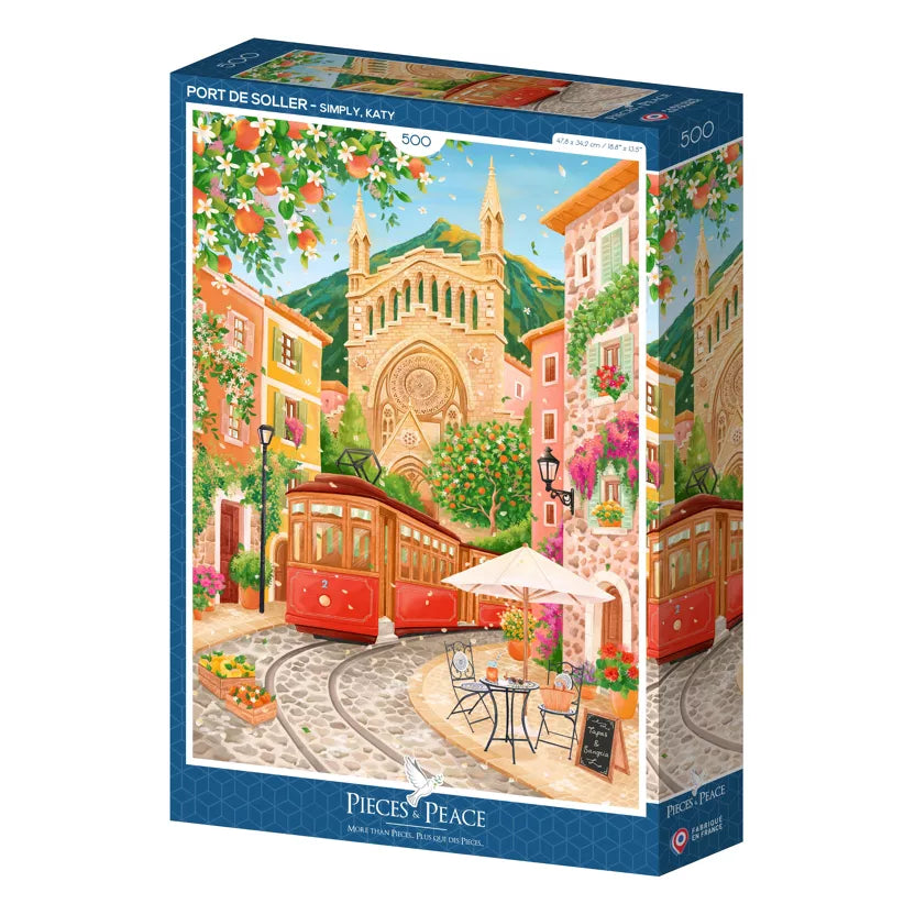 Puzzle 500p Port de Soller - Pieces and Peace
