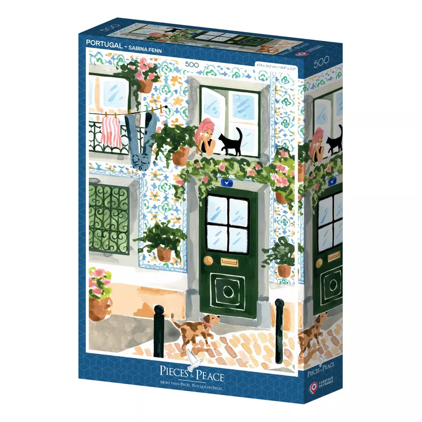 Puzzle 500p Portugal - Pieces and Peace