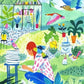 Puzzle 500p Lecture au Jardin - Pieces and Peace