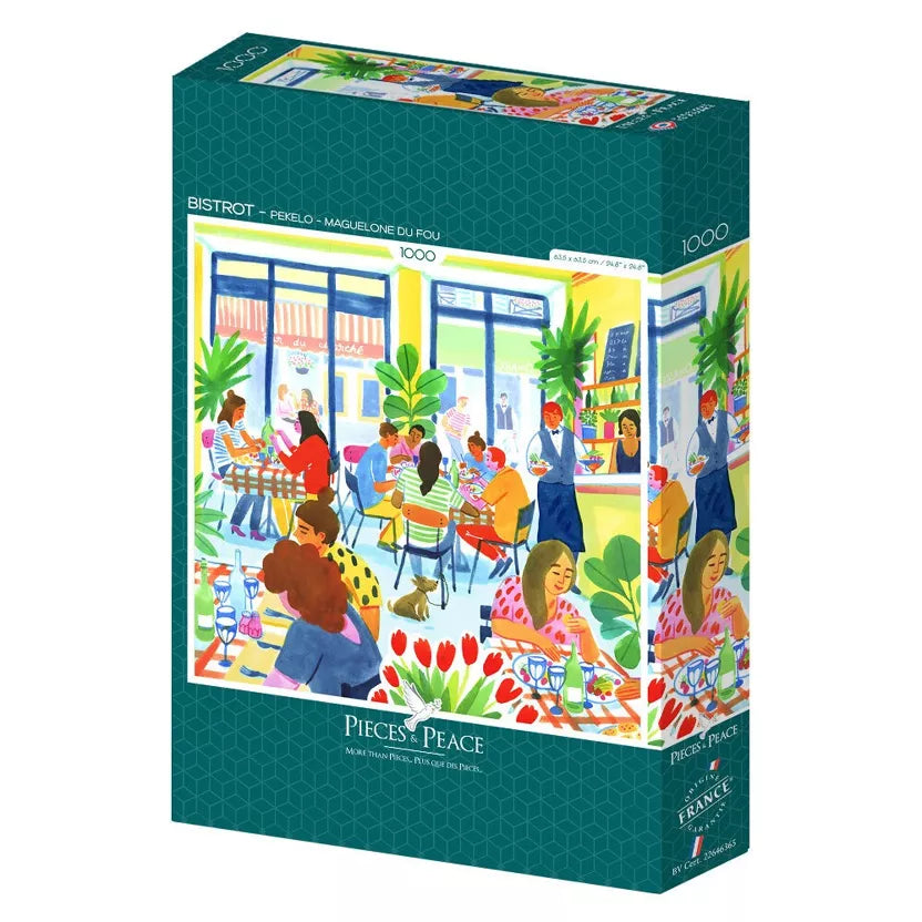Puzzle 1000p Bistrot - Pieces and Peace