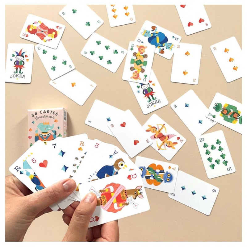 Jeu de 54 cartes - Pirouette Cacahouète