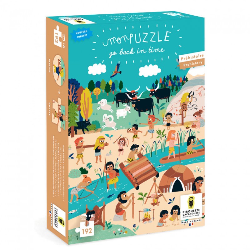 PUZZLE : Préhistoire - Pirouette Cacahouète