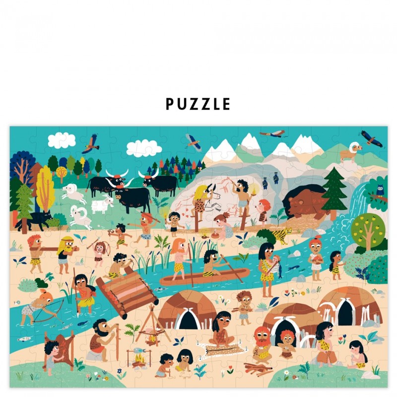 PUZZLE : Préhistoire - Pirouette Cacahouète