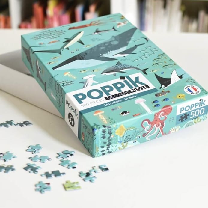 Puzzle éducatif 500 Ocean - Poppik