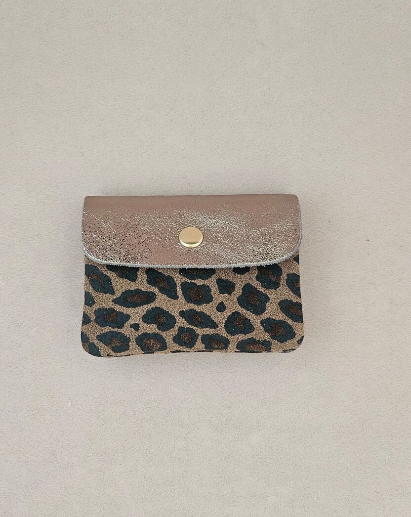Porte monnaie cuir double poches - Royal Marais