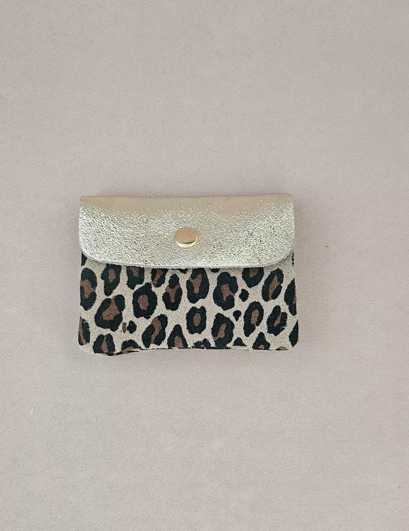 Porte monnaie cuir double poches - Royal Marais