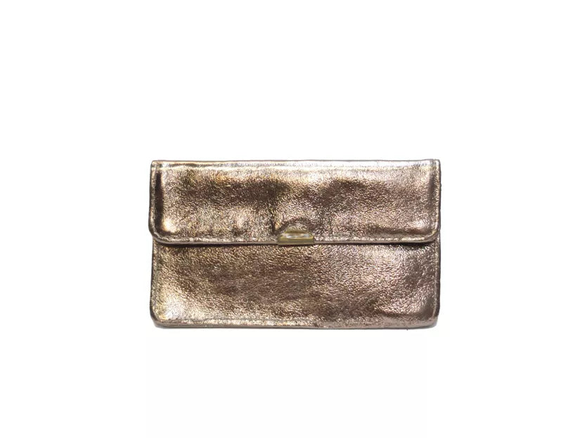 Porte monnaie en cuir multi-poches compact tout en un - Royal Marais
