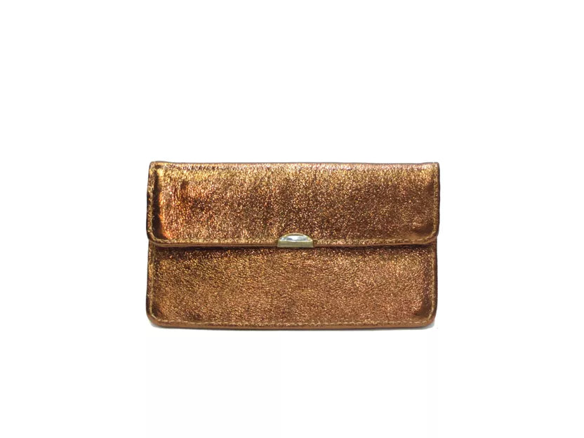 Porte monnaie en cuir multi-poches compact tout en un - Royal Marais