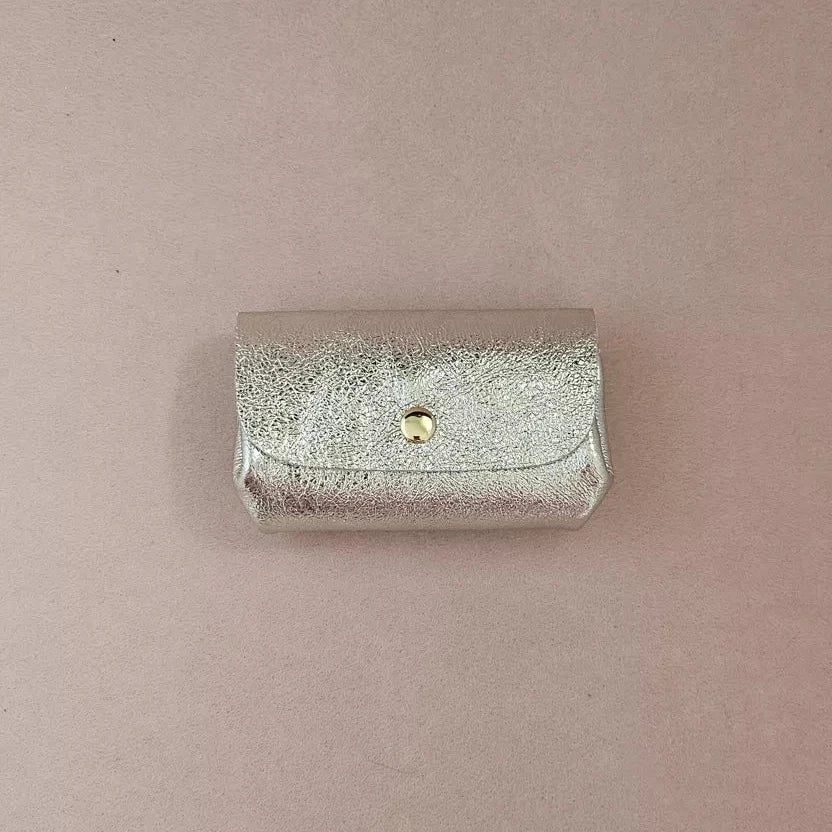 Porte monnaie cuir triple poches - Royal Marais