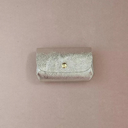 Porte monnaie cuir triple poches - Royal Marais
