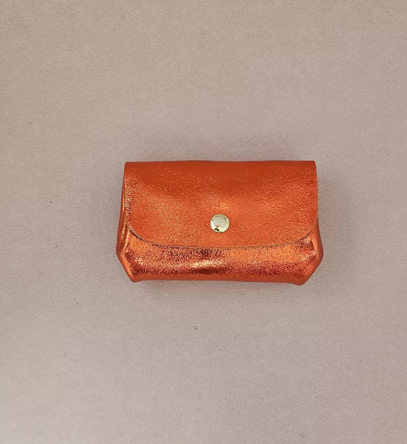 Porte monnaie cuir triple poches - Royal Marais