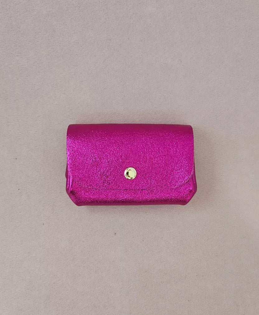 Porte monnaie cuir triple poches - Royal Marais