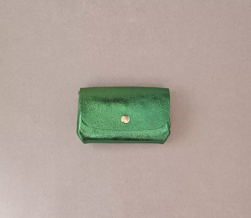 Porte monnaie cuir triple poches - Royal Marais