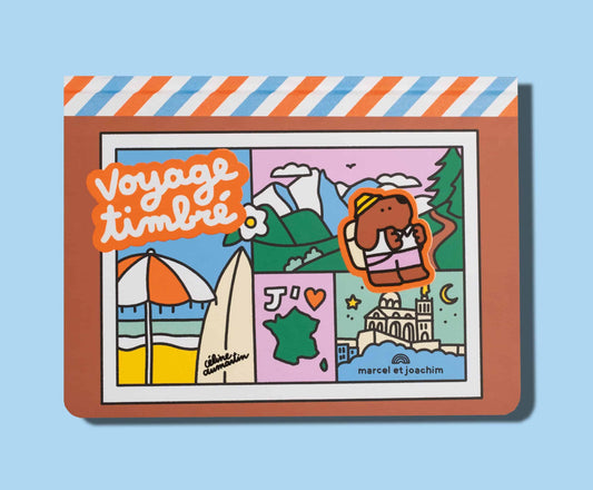 Livre "Voyage Timbré" - MARCEL ET JOACHIM