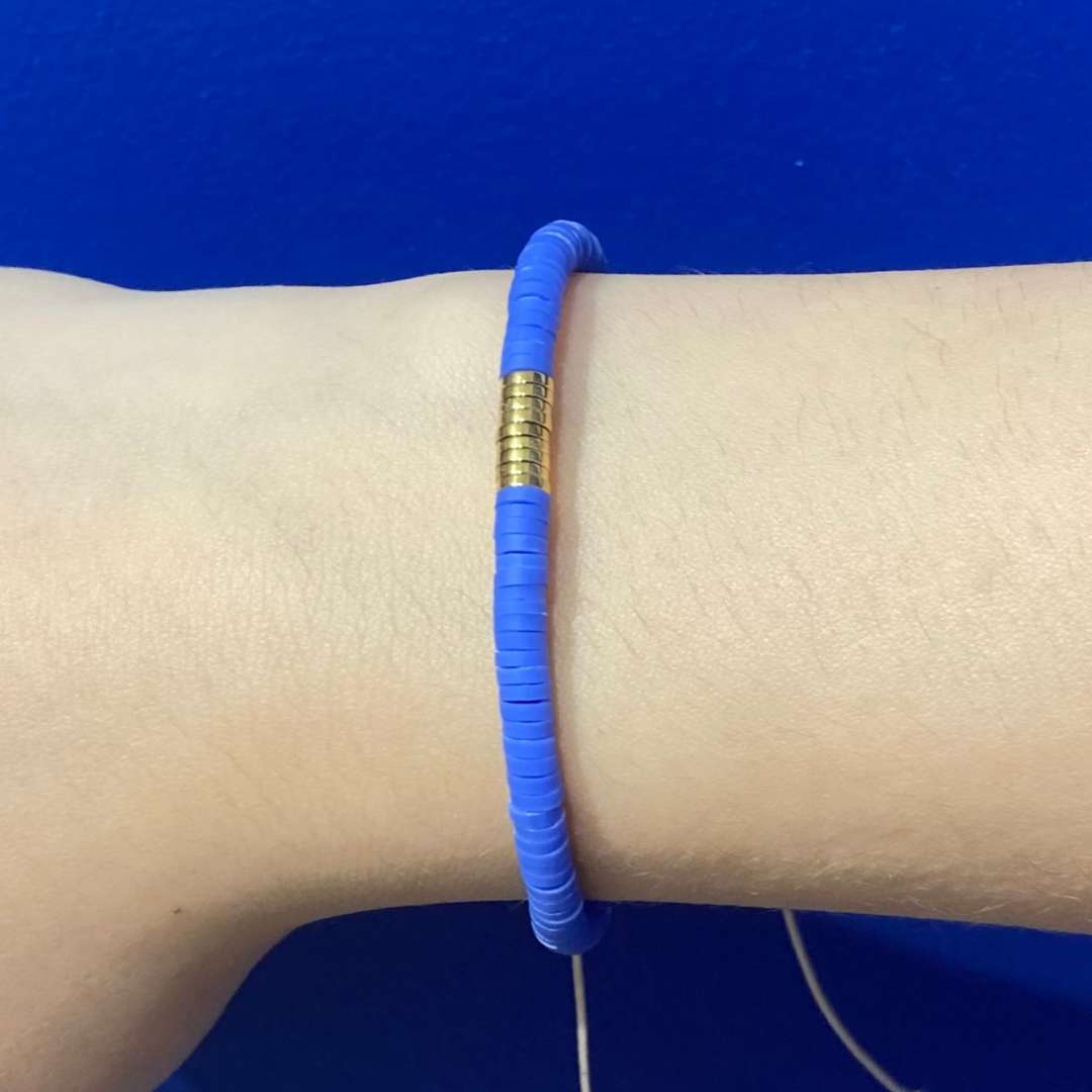 Bracelet Mahault Bleu Roi - Sabelline