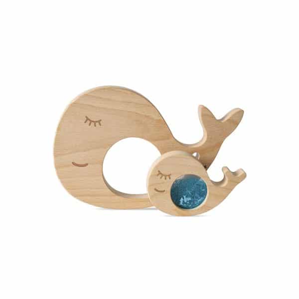 PUZZLE WHALE AND BABY - PETIT BOUM