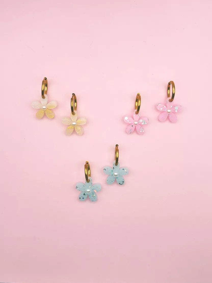 Boucles d'Oreilles Créoles Marguerite - Studio Annette