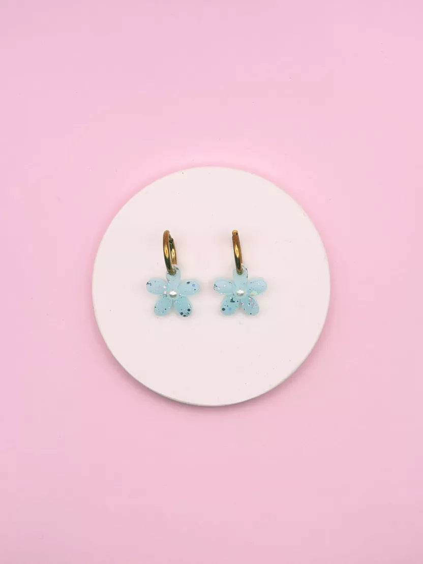 Boucles d'Oreilles Créoles Marguerite - Studio Annette
