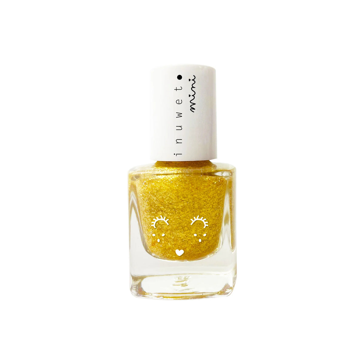 Vernis à l'eau or - Parfum papaye - INUWET