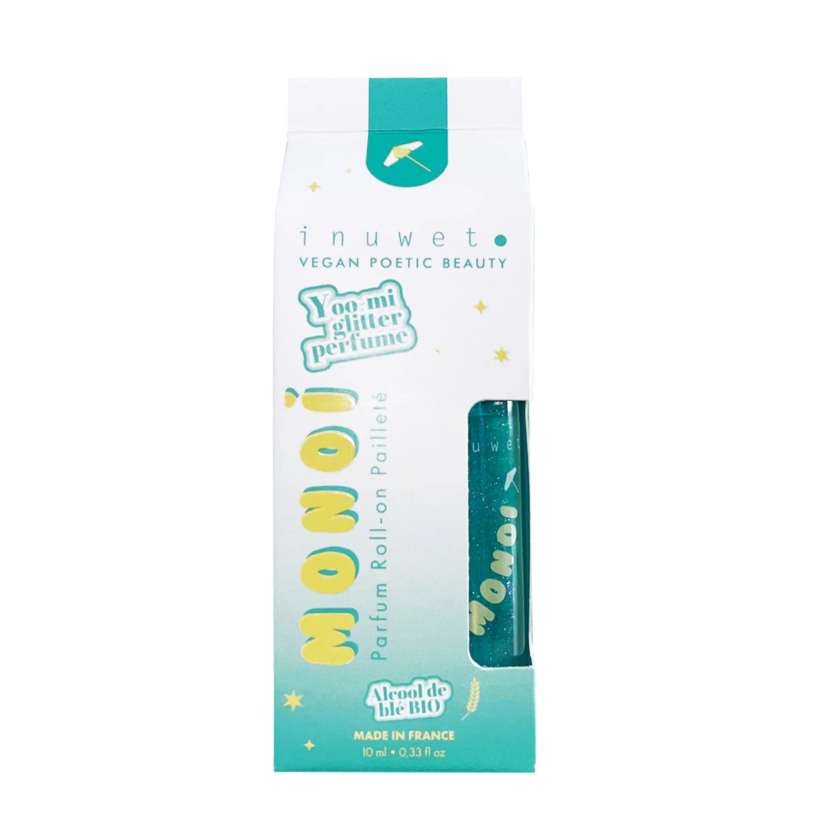 Parfum Roll-on Pailleté Vanille Monoï - INUWET