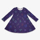 Robe à manches longues "Disco" pour enfants