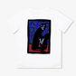 T-shirt blanc devant/dos "Panthère" pour enfants