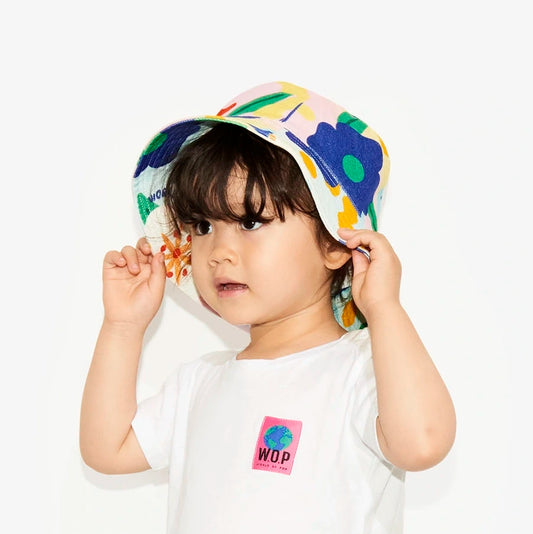 Bob à imprimé "Flower Power" enfant