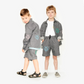 Veste rayée "Coeur Planète" pour enfants