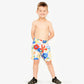 Short de bain imprimé "Flower Power" pour enfants