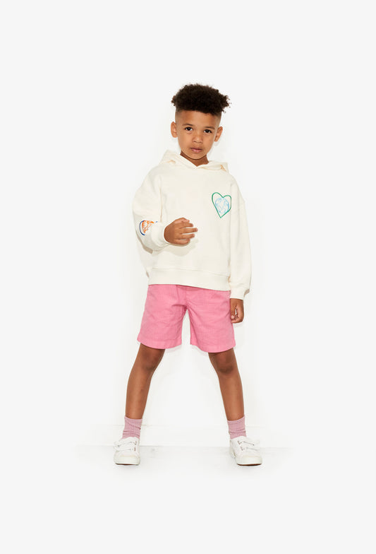 Sweatshirt à capuche "Planètes coeurs" pour enfants