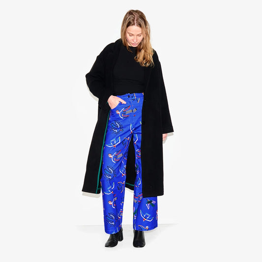 Manteau en laine et cachemire pour adultes