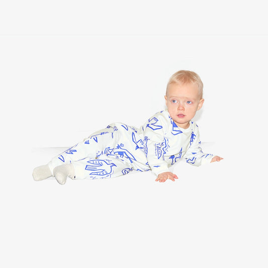 Combinaison all over "Birds Protect" pour bébés