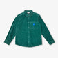 Chemise verte velours côtelé  "W.O.P" pour enfants