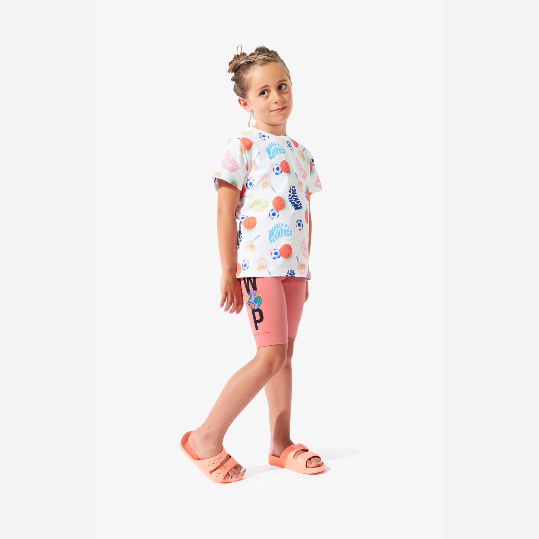 T-shirt All over imprimé "Olympic" pour Enfants en Coton Bio